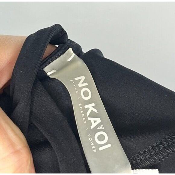 NO KA'OI SZ 1 S Black Outline Cutout One Piece Jumpsuit NWT - Picture 3 of 10